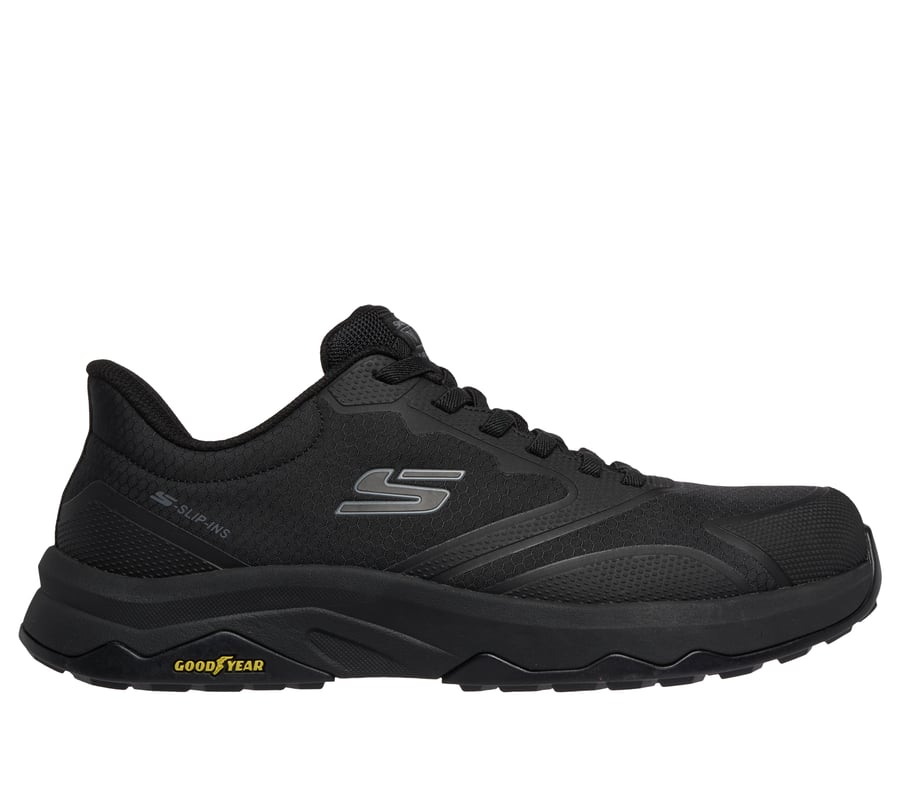 Skechers Slip-ins Work: Speed-Flex Trekker - Avlon, BLACK, fullimage number 0