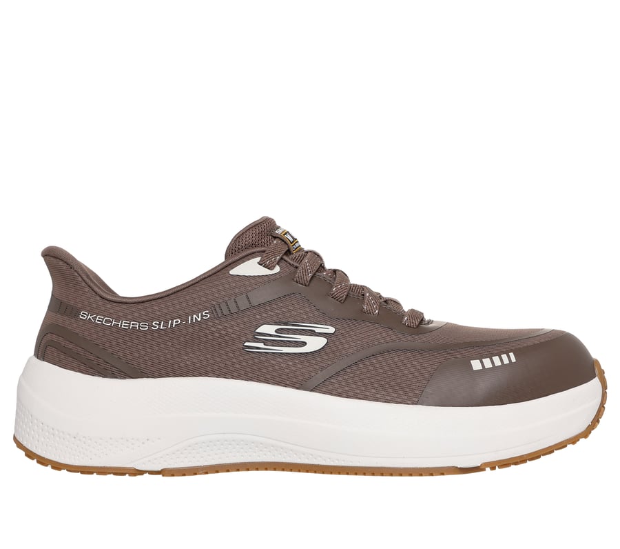 スケッチャーズ スリップインズ ワーク：トランスポーター ライト - ベン, ブラウン, fullimage number 0