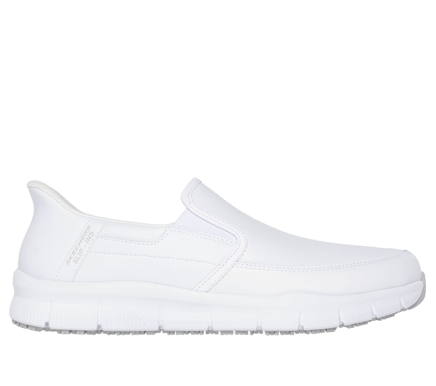 Skechers Slip-ins Work: Nampa - Broxtin, WHT, fullimage number 0