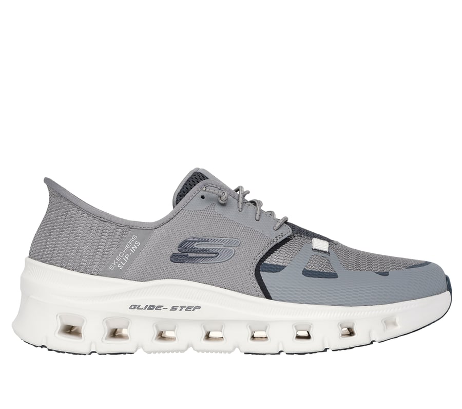 Skechers Slip-ins Work Slip-Resistant: Glide-Step Pro, GRIJS / HOUTSKOOL, fullimage number 0