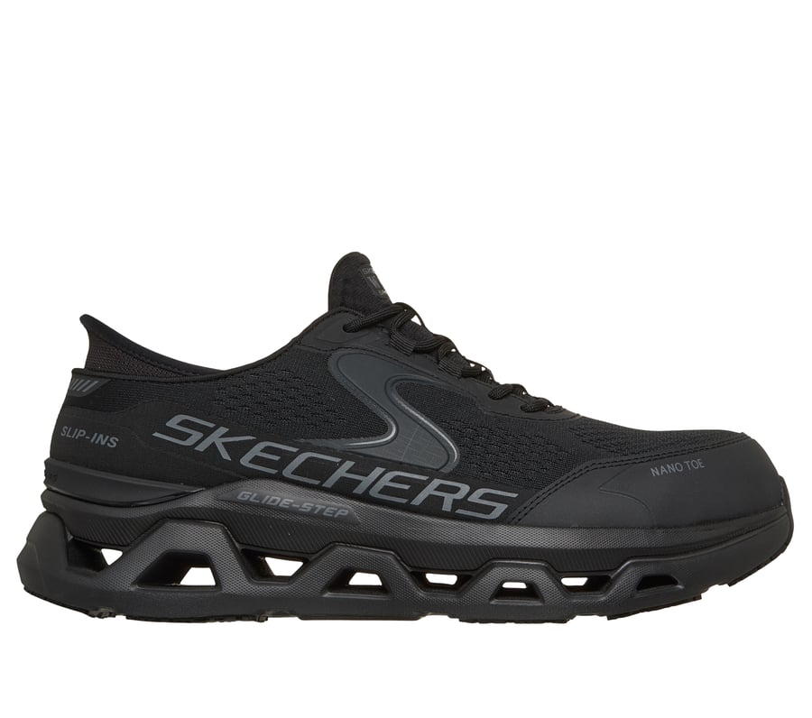 Skechers Slip-ins Work Slip-Resistant: Glide-Step Altus - Torq, BLACK, fullimage number 0