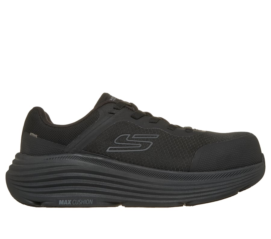 Work Slip-Resistant: Max Cushioning Endeavour, BLACK, fullimage number 0