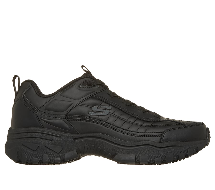 Skechers Slip-ins Slip-Resistant: E'Lite Afterburn, BLACK, fullimage number 0