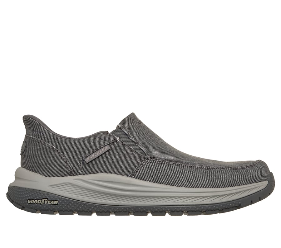 Skechers Slip-ins Relaxed Fit: Meroe - Dayton, CHARCOAL, fullimage number 0