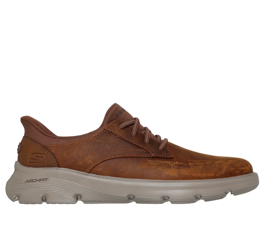 Skechers Slip-ins Relaxed Fit: Arch Fit Garza - Langston, BROWN, fullimage number 0