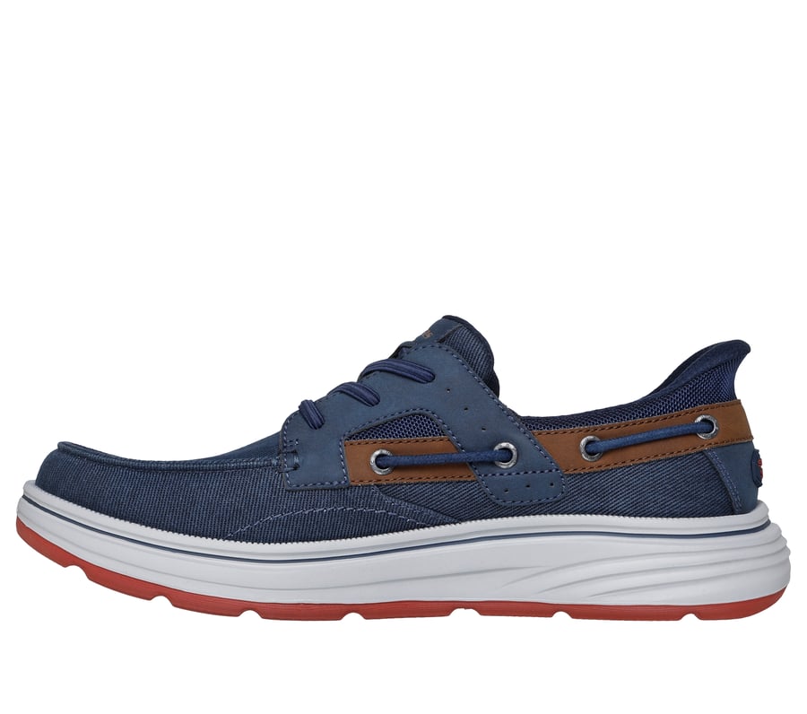 Skechers Slip In Men\'s Shoes Size  10.5 Blue Color 6604009_Navy?wid=400&hei=400&  main image 4