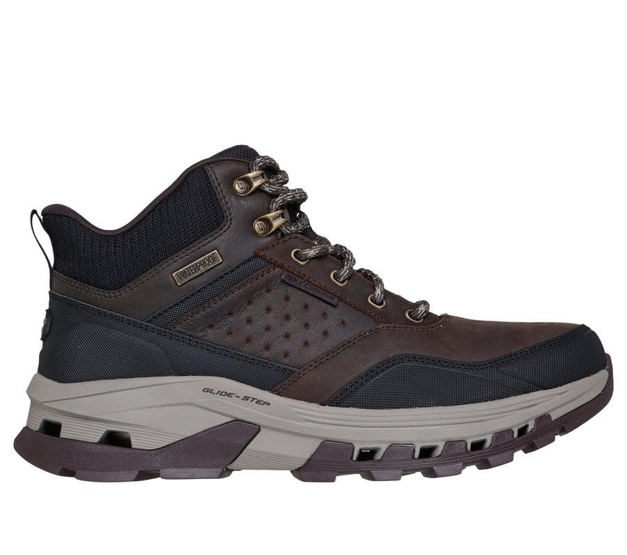 Skechers Slip-ins Waterproof Relaxed Fit: Glide-Step Randell - Brecken, ČOKOLÁDA, fullimage number 0