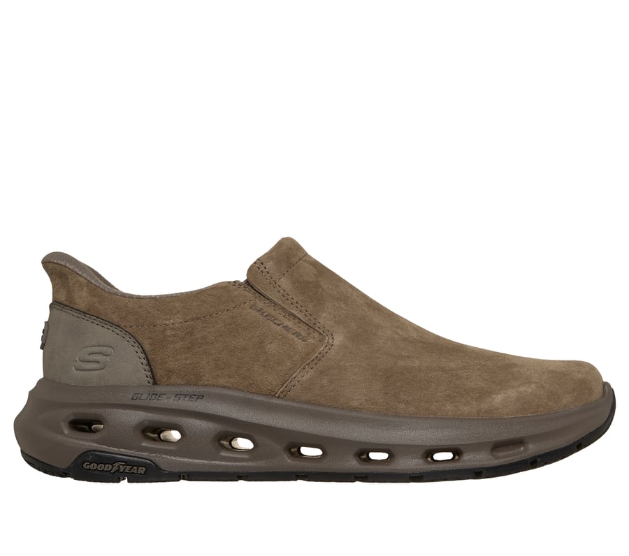 Skechers Slip-ins Relaxed Fit: Glide-Step Cade - Radcliffe, DARK TAUPE, fullimage number 0