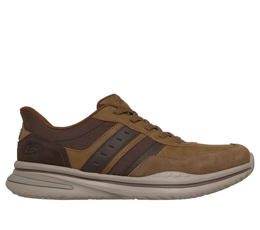 Skechers Slip-ins Relaxed Fit: Norlan - Leroy, DESERT BROWN, fullimage number 0