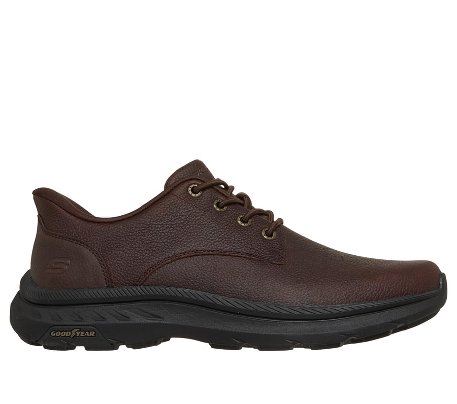 Skechers Slip-ins Relaxed Fit: Pollard - Colt, RED / BROWN, fullimage number 0