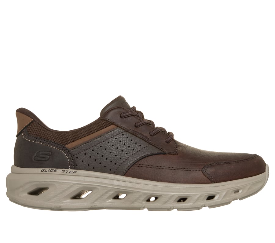 Skechers Slip-ins Relaxed Fit: Glide-Step Wave - Ryden, DARK BROWN, fullimage number 0