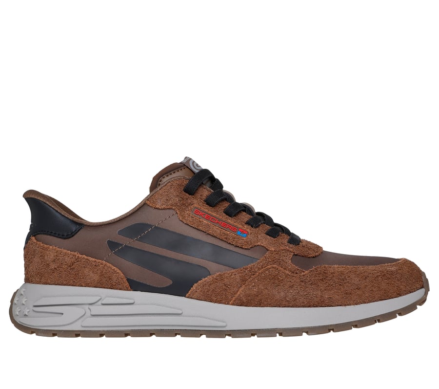 Skechers Slip-ins: Street Retro Jogger - Vance, BROWN, fullimage number 0