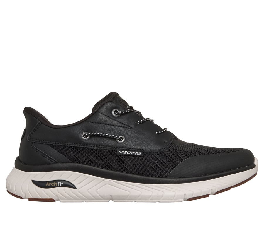 Skechers Slip-ins Relaxed Fit: Arch Fit Crosser - Frederick, BLACK, fullimage number 0