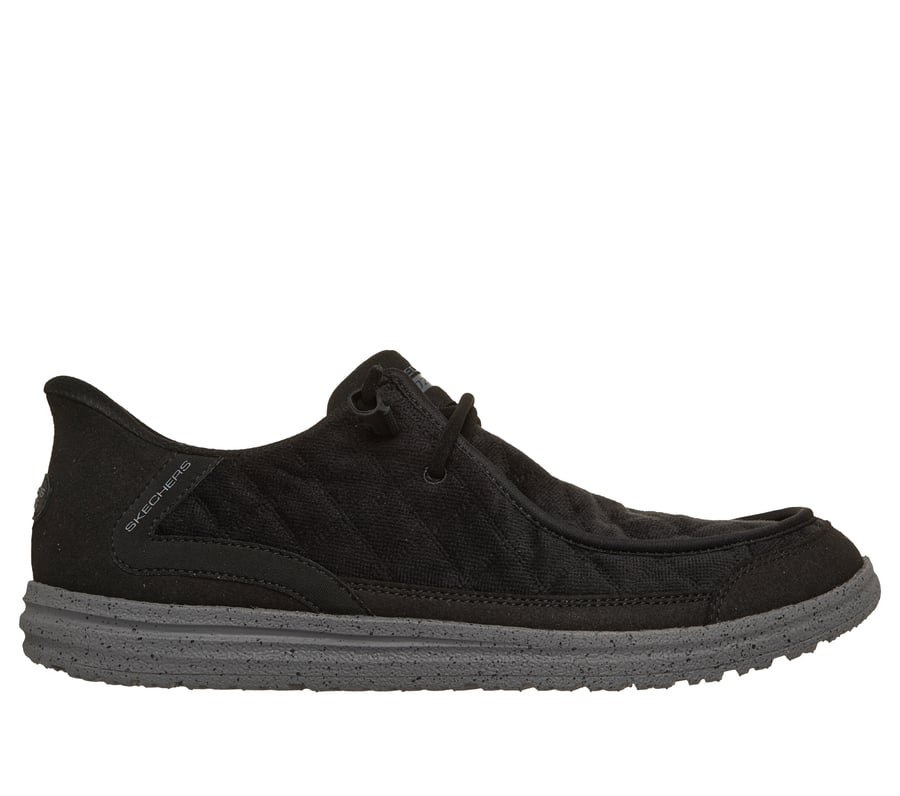 Skechers Slip-ins Relaxed Fit: Melson - Cozy Fit Diamond Moc, BLACK, fullimage number 0