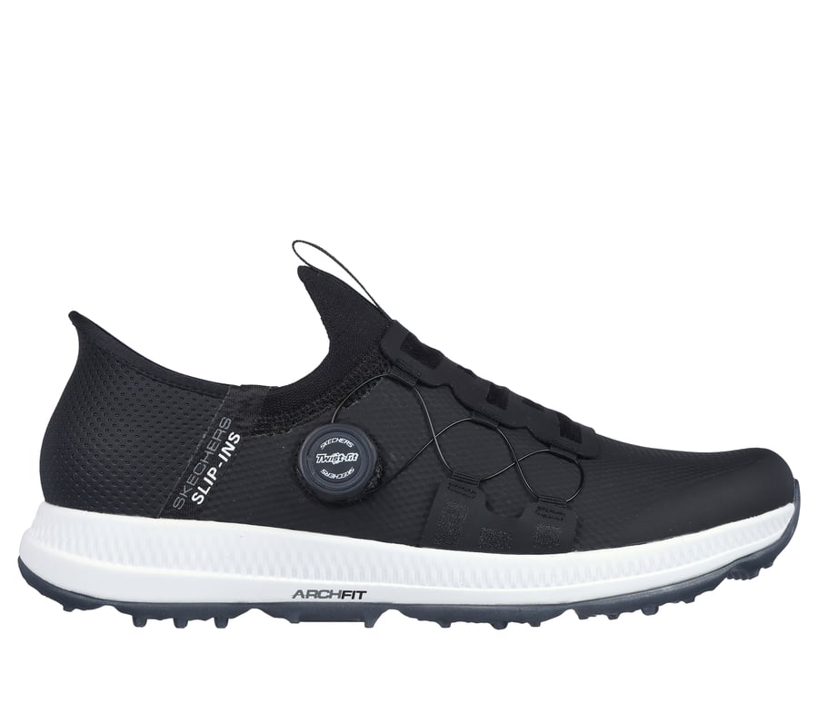 Skechers Slip-ins: GO GOLF Elite 5 - Slip 'In, BLACK / WHITE, fullimage number 0