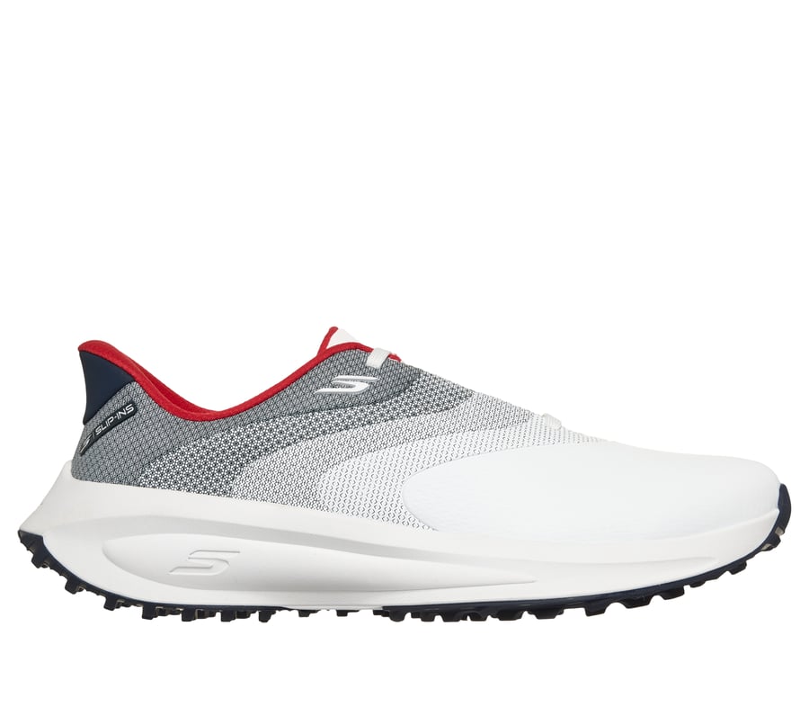 Skechers Slip-ins Waterproof: GO GOLF Flow SI, WHITE / NAVY, fullimage number 0