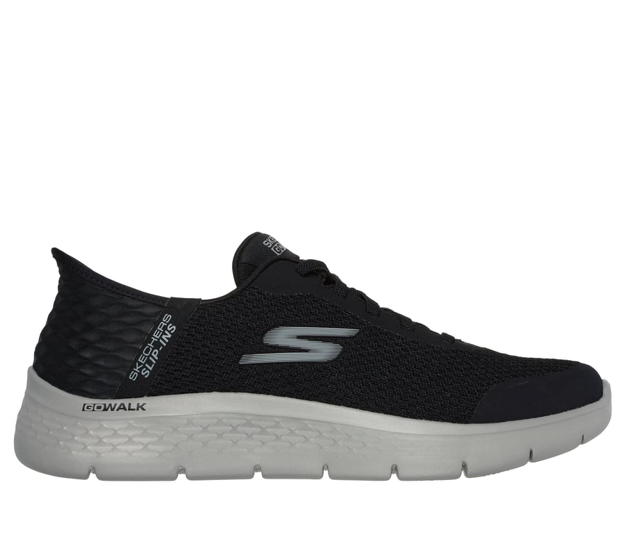 Skechers Slip-ins: GO WALK Flex - Free Hands 2, BLACK / GRAY, fullimage number 0