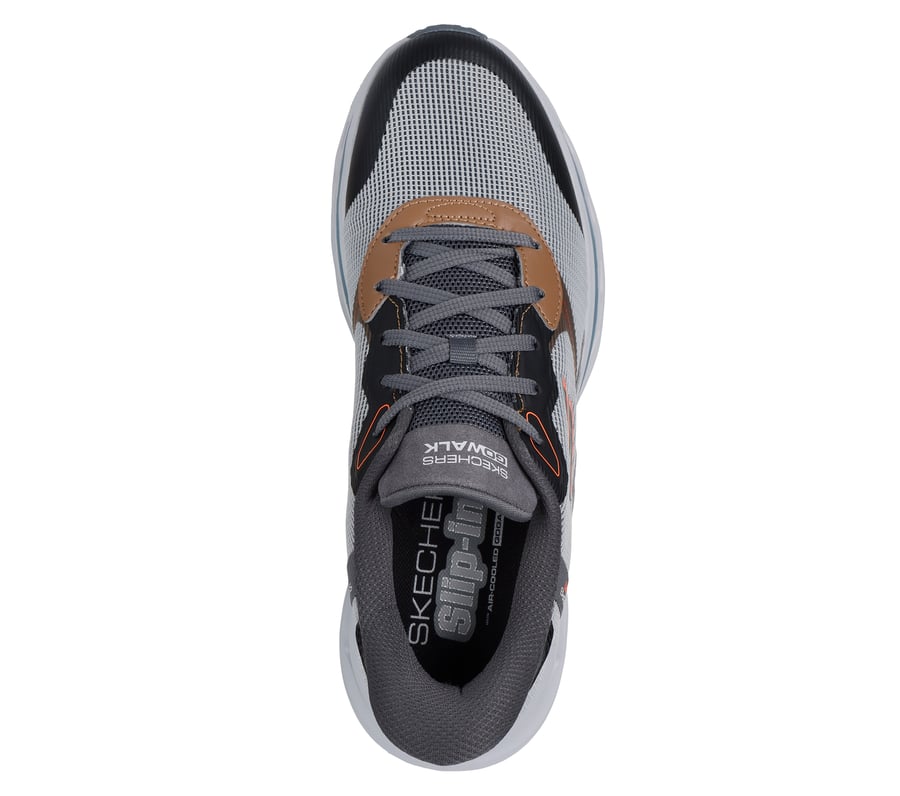 Skechers Slip-ins Go Walk Glide-Step 2.0 Zac Gray Men\'s Shoes Size 8.5 216660 image;width=3000,format=auto/  main image 2