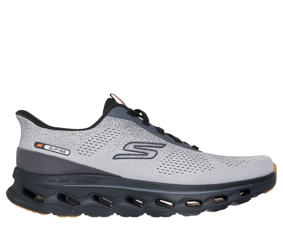 Skechers Slip-ins: GO WALK Glide-Step 2.0 - Maser, GRAY / BLACK, fullimage number 0