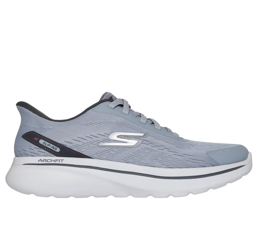Skechers Slip-ins Relaxed Fit: GO WALK Arch Fit N-Joy - Nobend, CHARCOAL, fullimage number 0