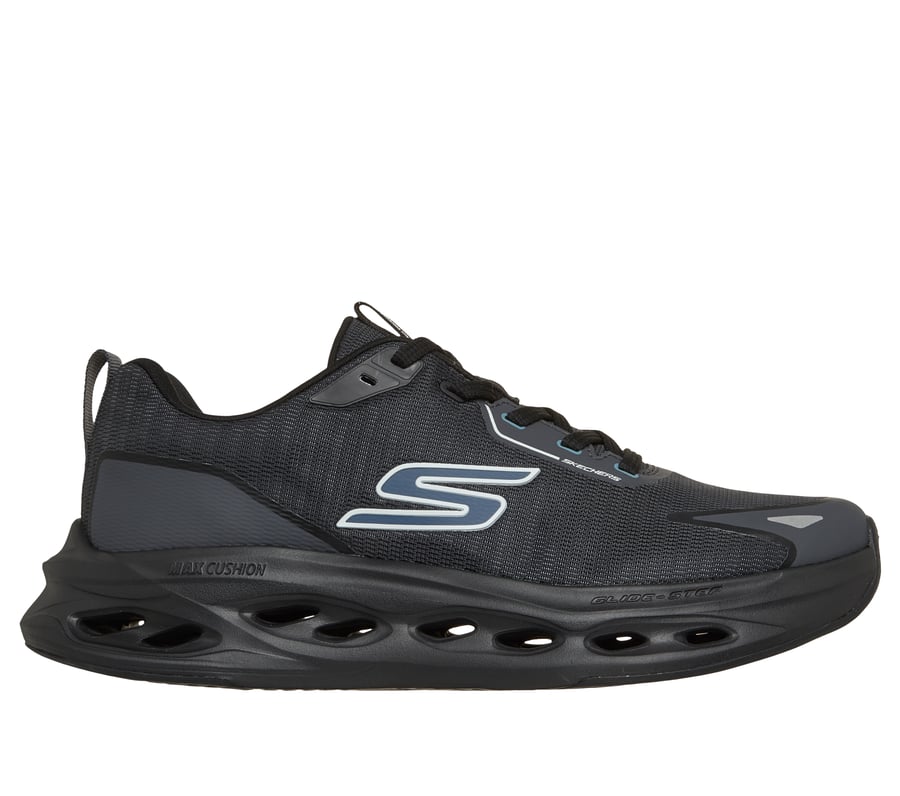 Max Cushioning Glide-Step - Tukker, BLACK / BLUE, fullimage number 0