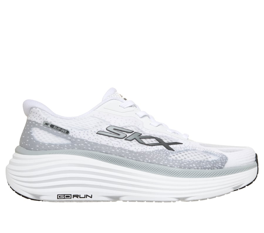 Skechers Slip-ins: Max Cushioning Endeavour - Pace Rhythm, BLANC / NOIR, fullimage number 0