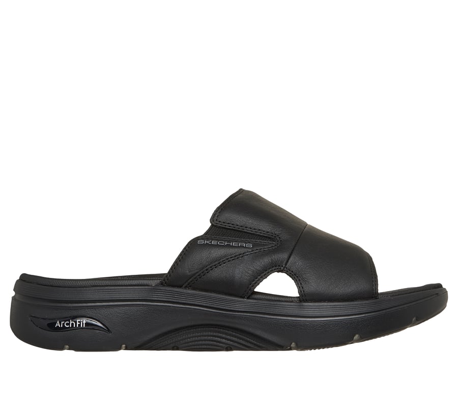 GO WALK Arch Fit 2.0 Sandal - Ultra Span II, BLACK, fullimage number 0