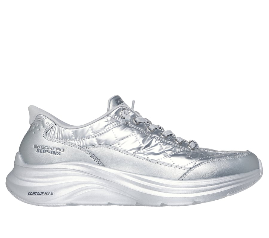 Skechers Slip-ins: Contour Foam - Cozy Fit, SILVER, fullimage number 0