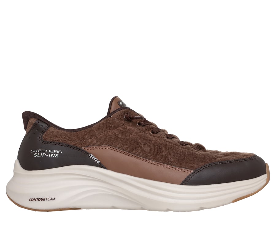Skechers Slip-ins: Contour Foam - Cozy Fit Cordelux, BROWN, fullimage number 0