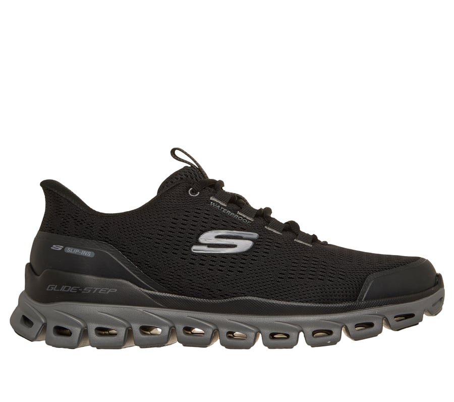 Skechers Slip-ins Waterproof: Glide-Step - Sorran, BLACK / CHARCOAL, fullimage number 0