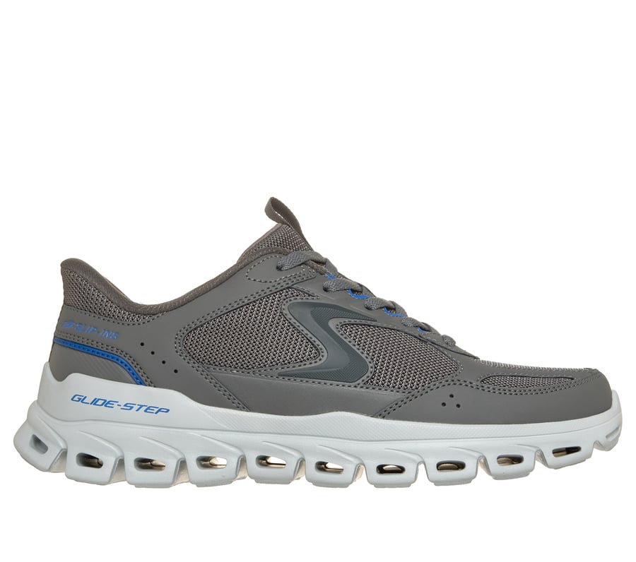Skechers Slip-ins: Glide-Step - Walston, GRAY / BLUE, fullimage number 0