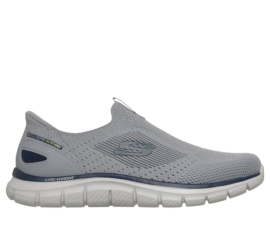 Skechers Slip-ins: Track - Fenor, GRAY / NAVY, fullimage number 0