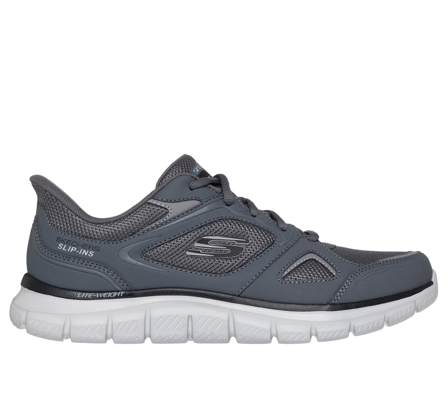 Skechers Slip-ins: Track - Ezral, CHARCOAL, fullimage number 0