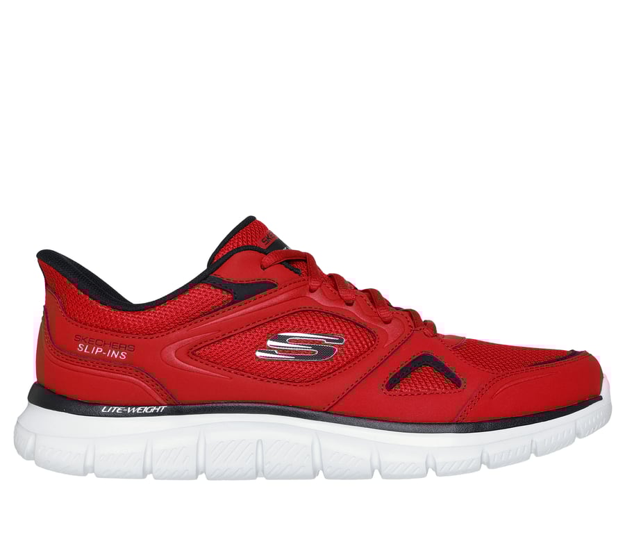 Skechers Slip-ins: Track - Ezral, RED / BLACK, fullimage number 0