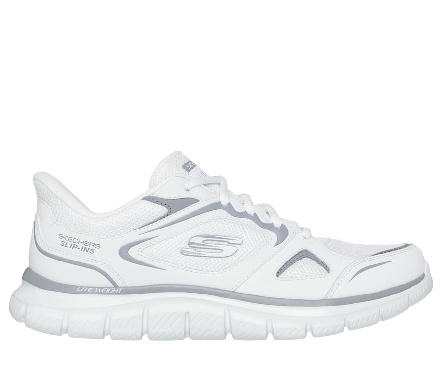 Skechers Slip-ins: Track - Ezral, WEISS / GRAU, fullimage number 0