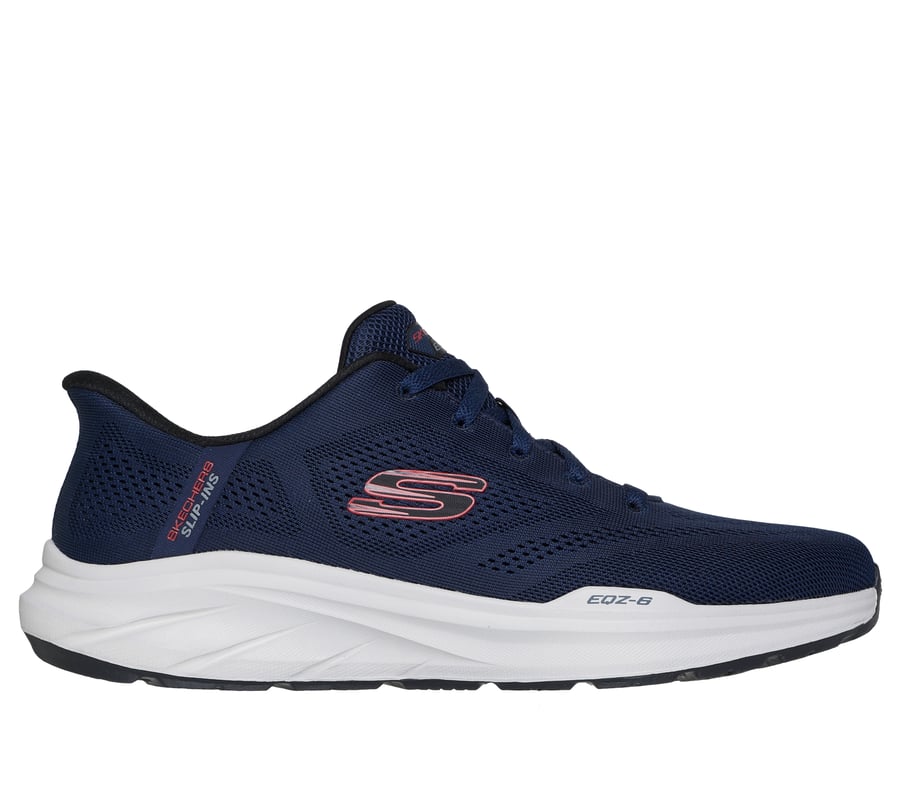 Skechers Slip-ins Relaxed Fit: Equalizer 6.0 - Royze, NAVY / RED, fullimage number 0