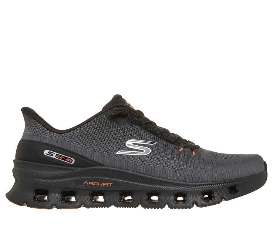 Skechers Slip-ins: Arch Fit Glide-Step Pro, CHARCOAL / ORANGE, fullimage number 0