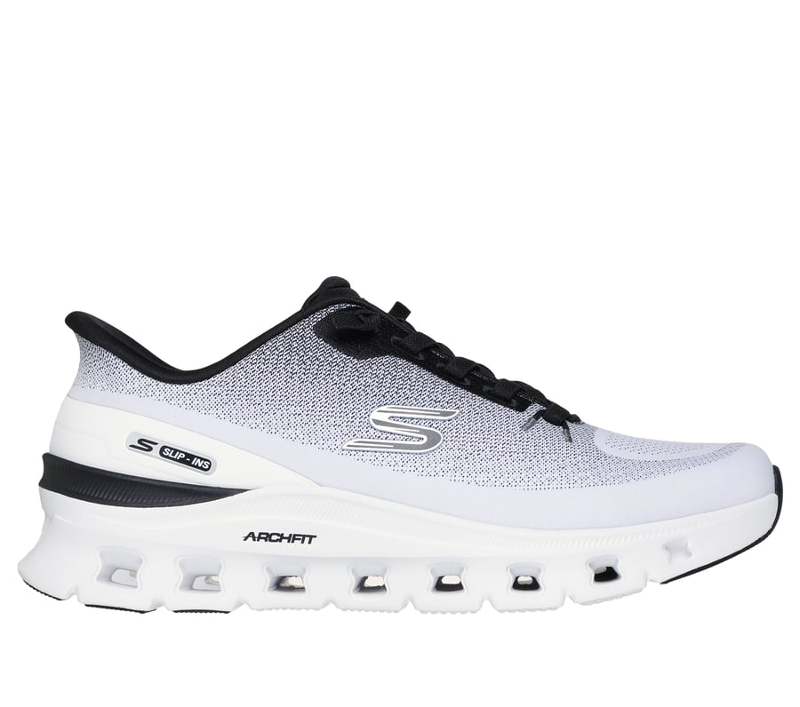 Skechers Slip-ins: Arch Fit Glide-Step Pro, WHITE / BLACK, fullimage number 0