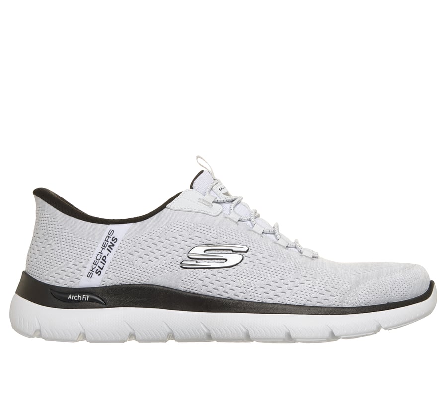 Skechers Slip-ins: Arch Fit Summits - Vorken, BLANC / NOIR, fullimage number 0