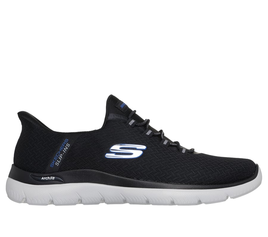 スケッチャーズ スリップインズ：アーチフィット サミッツ - カイノー, ブラック/ブルー, fullimage number 0