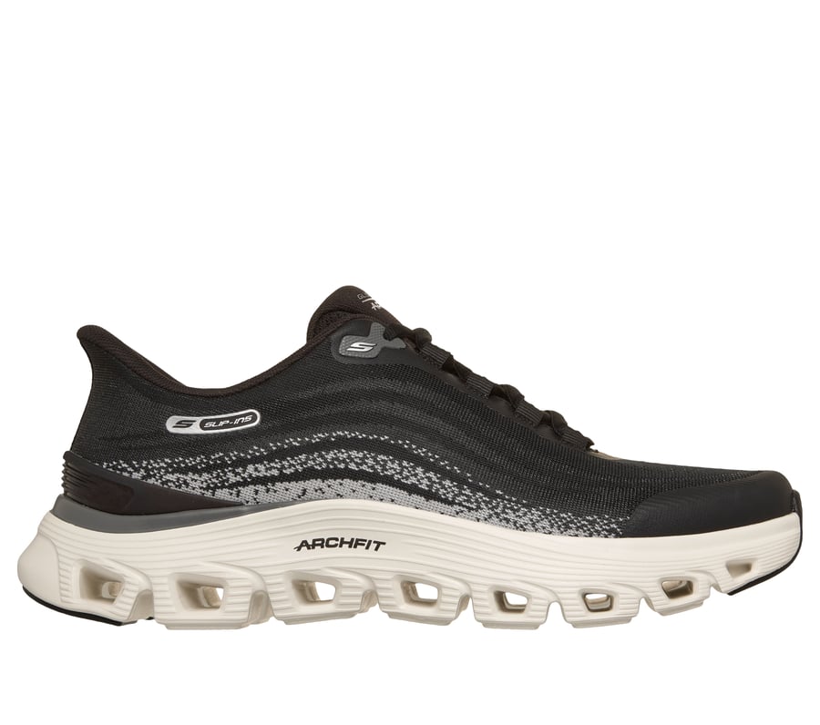 Skechers Slip-ins: Arch Fit Glide-Step Wave - Zanaro, BLACK, fullimage number 0