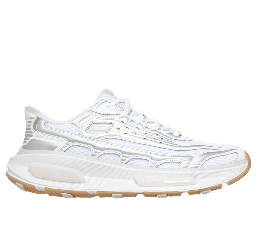 Skechers Slip-ins: Arch Fit D'Lites 330 - Modern Retro Jogger, WHITE, fullimage number 0