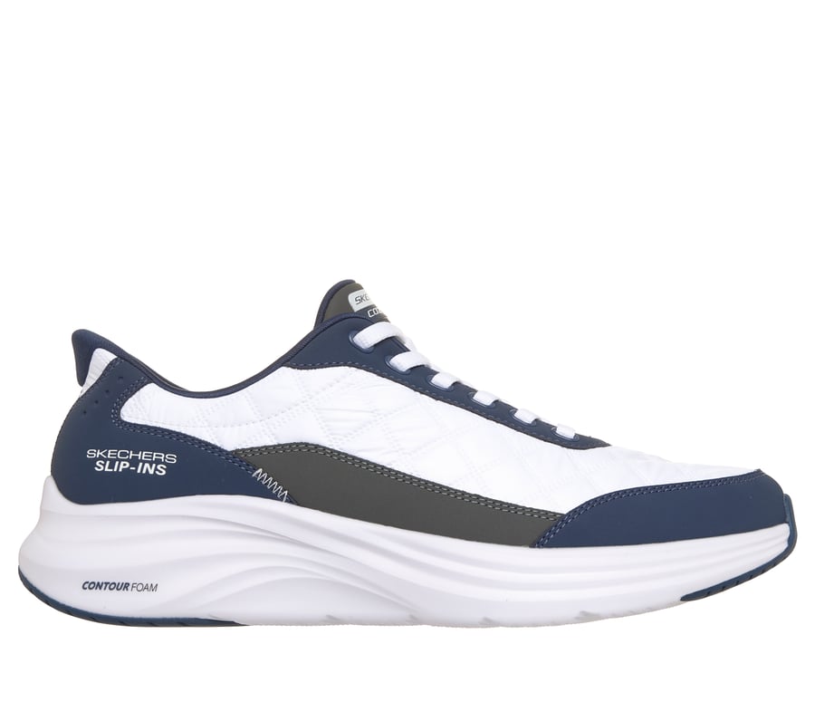 Skechers Slip-ins: Contour Foam - Cozy Fit Kiroh, WHITE / NAVY, fullimage number 0