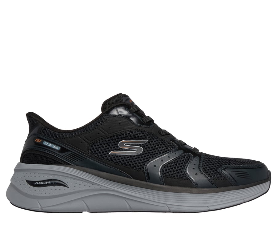 Skechers Slip-ins: Arch Fit 3.0 - Kaliver, BLACK / ORANGE, fullimage number 0