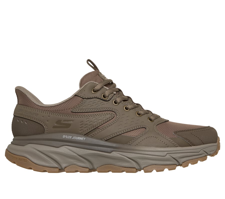 Skechers Slip-ins Relaxed Fit: D'Lux Journey - Sand Point Creek, CIEMNY SZAROBRAZOWY, fullimage number 0