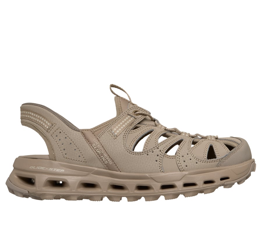 Skechers Slip-ins: Glide-Step Trail Sandal, TAN, fullimage number 0