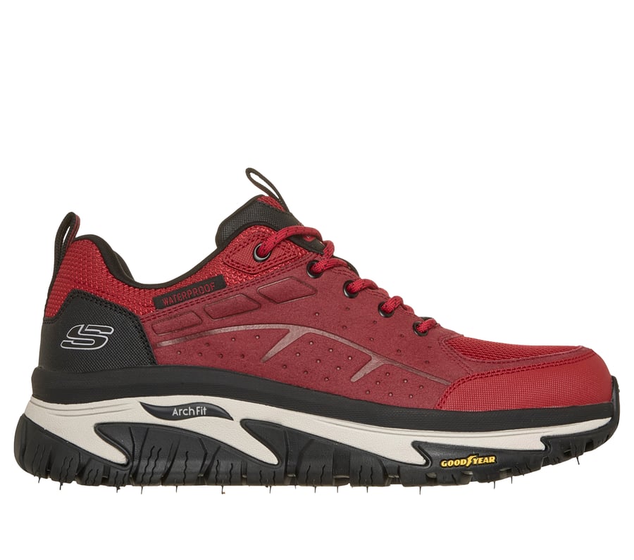 Waterproof: Arch Fit Road Walker - Vernal, RED / BLACK, fullimage number 0