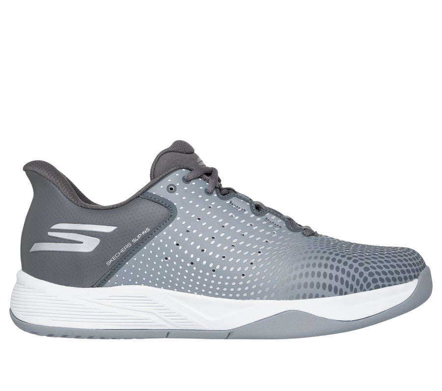 Skechers Slip-ins Relaxed Fit: Viper Court Reload, GRAY / CHARCOAL, fullimage number 0
