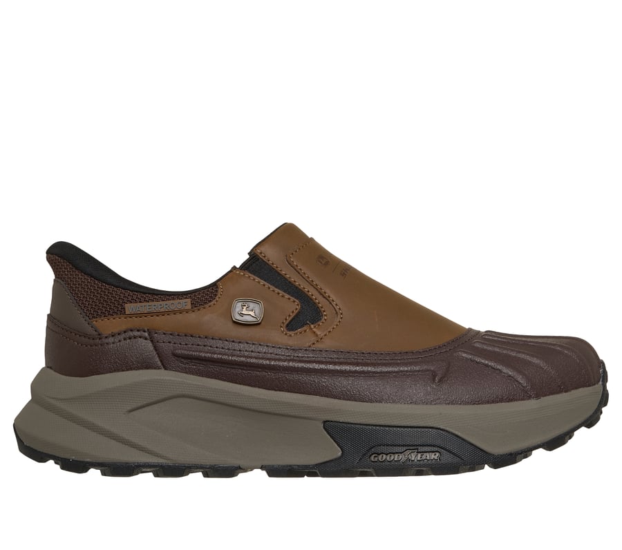 Skechers Slip-ins John Deere Waterproof Relaxed Fit: Knox - Brando, BROWN, fullimage number 0