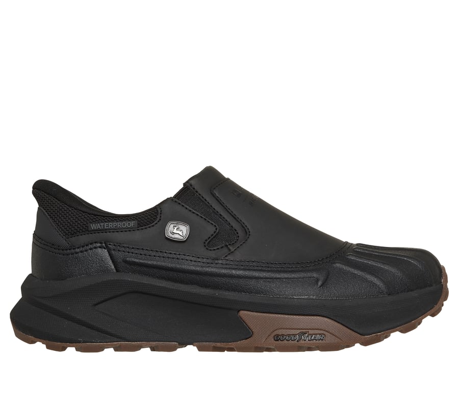 Skechers Slip-ins John Deere Waterproof Relaxed Fit: Knox - Brando, BLACK, fullimage number 0